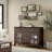 Artisan 54"W Solid Wood Sideboard Buffet with Tempered Glass Doors and 6 Drawers-810817941