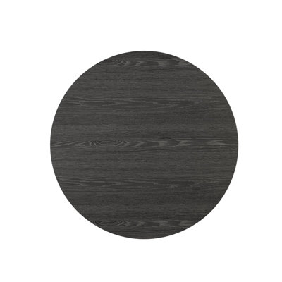 Solid Wood Black Round 39" Coffee Tabletop Only