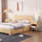 Rattan Nightstand With 1 Storage Drawers (Set of 2)