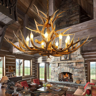 Devontrey 8 - Light Dimmable LED Empire Chandelier