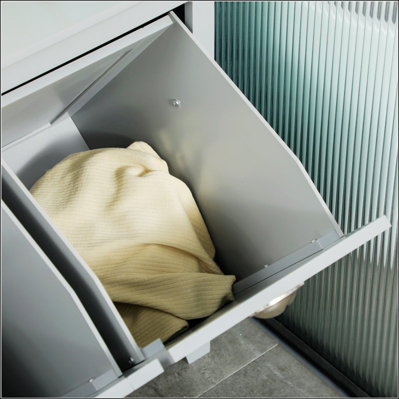 Armoire de trieur de linge inclinable