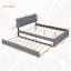 Teddy Fleece Upholstered Platform Bed With Trundle-1280793931-1280793933