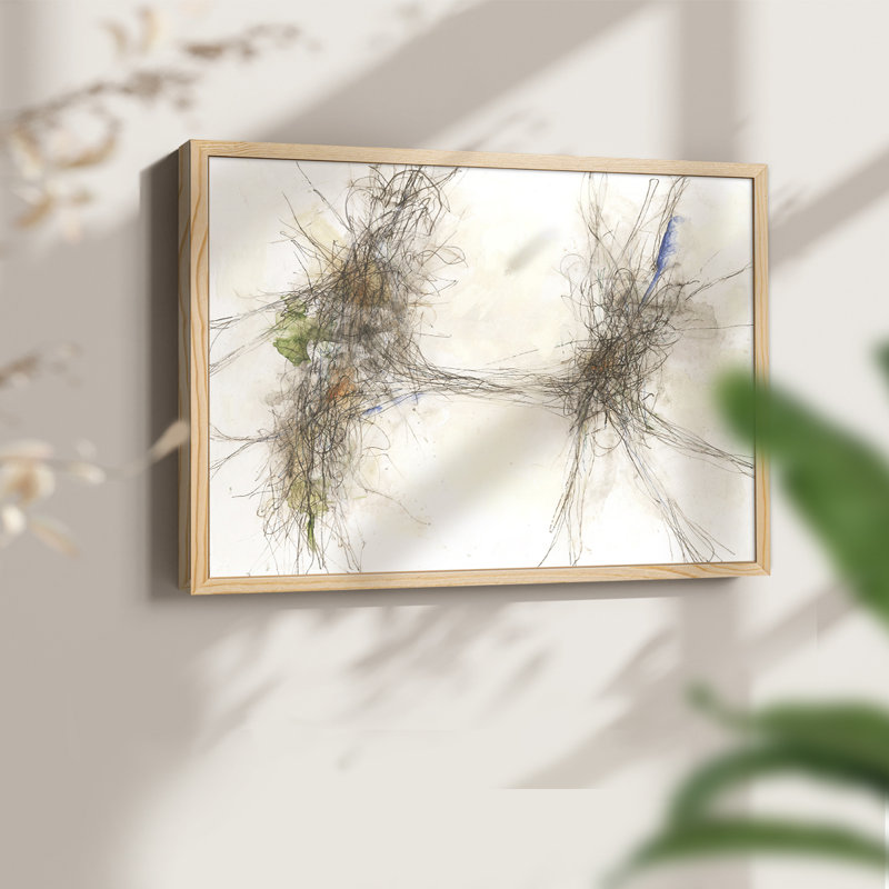 Earth Earth II - Impression encadrée - Restickable, H 8 po x l 10 po, Naturel