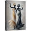 «Elegant African Dancers», images de salon, impression sur toile encadrée-131996738-131996744