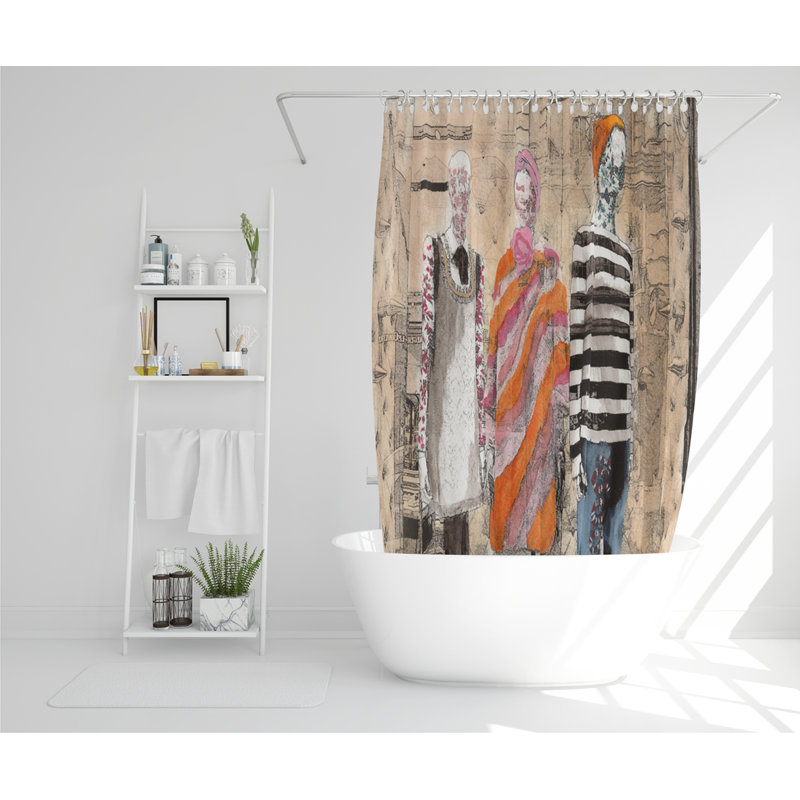 Mifley Polyester Shower Curtain Set