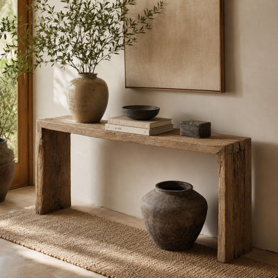 72'' Solid Wood Console Table