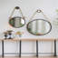 Miroir avec sangle de corde