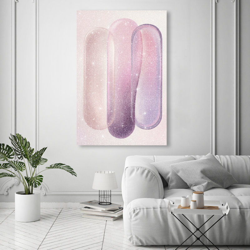 Berry Layers Print by Oliver Gal, 36"H x 24"W, Gallery Wrapped