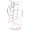 Perezville Freestanding Jewelry Armoire-1610912186
