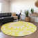 Premium Machine Washable Cerrito AMF551 Yellow Rug