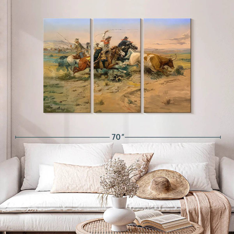 Lelar The Herd Quitter, 32" H x 50" W