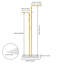 Heston Freestanding 5 - Hook Coat Rack