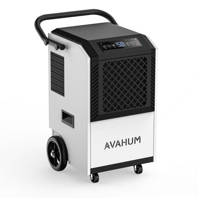 AVAHUM 160 Pint Commercial Dehumidifier with Pump, Anti-Corrosion Technology for 4,500 sq. ft.