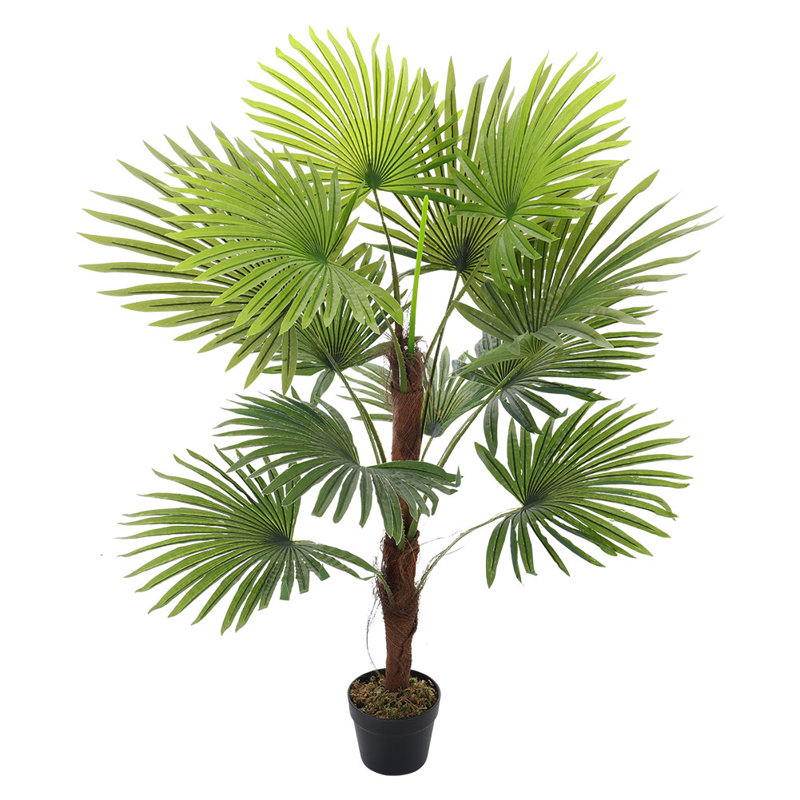 Faux Plant in Plastic Freestanding  Planter, 120cm H x 50cm W x 50cm D