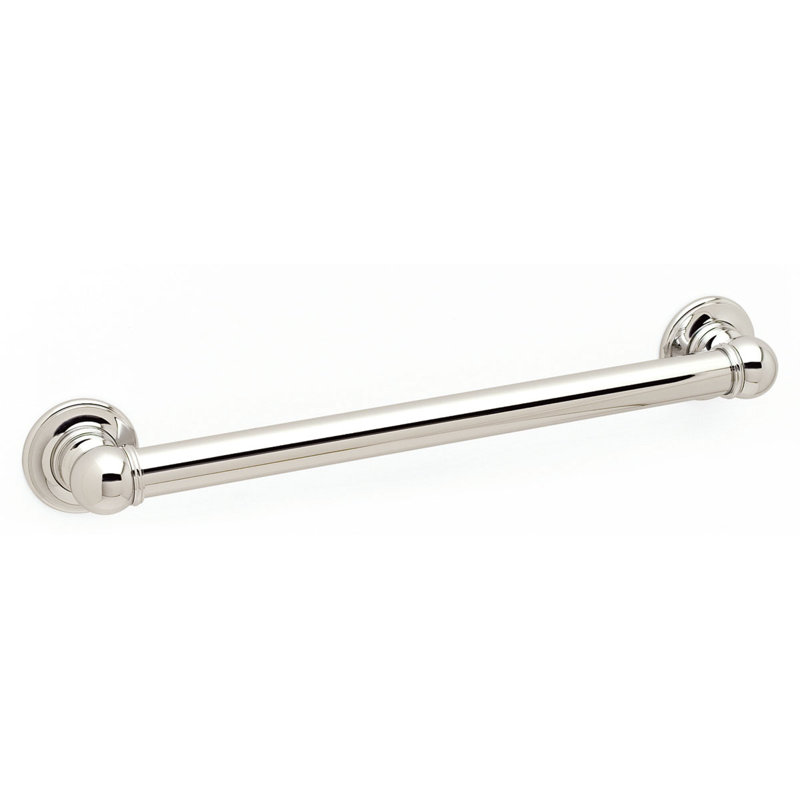 Columnar Grab Bar, Polished Chrome, 36" W 