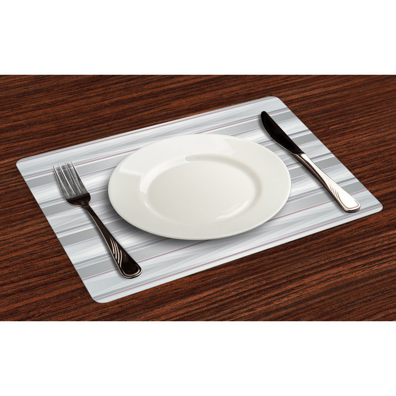 Ashvath Trippy Zig Zag Placemat