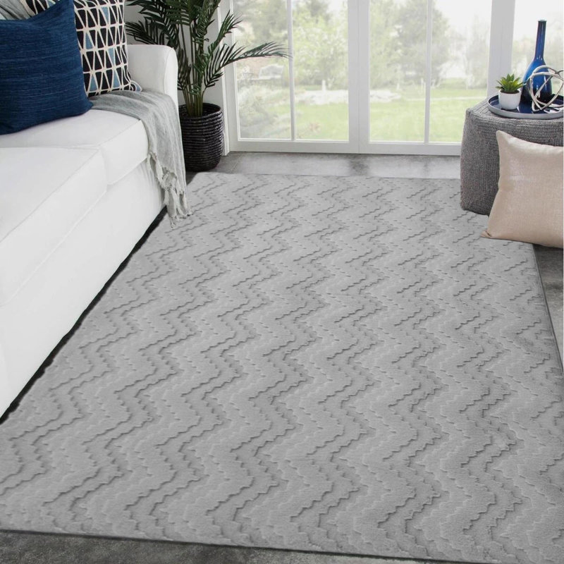 Tapis à poils longs 5X7