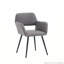 Chaises de salle à manger avec pieds en métal, ensemble de 2-353969676