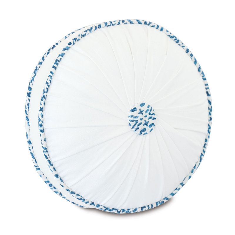 Clementine Circular Pillow Cover & Insert
