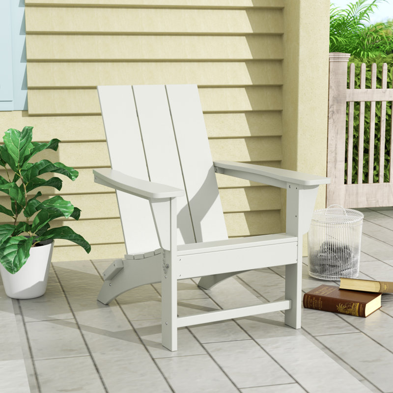 Chaise Adirondack pliante en plastique PEHD Joubert, Sable