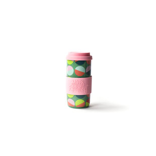 Rouleau tout heureux! Tasse de voyage