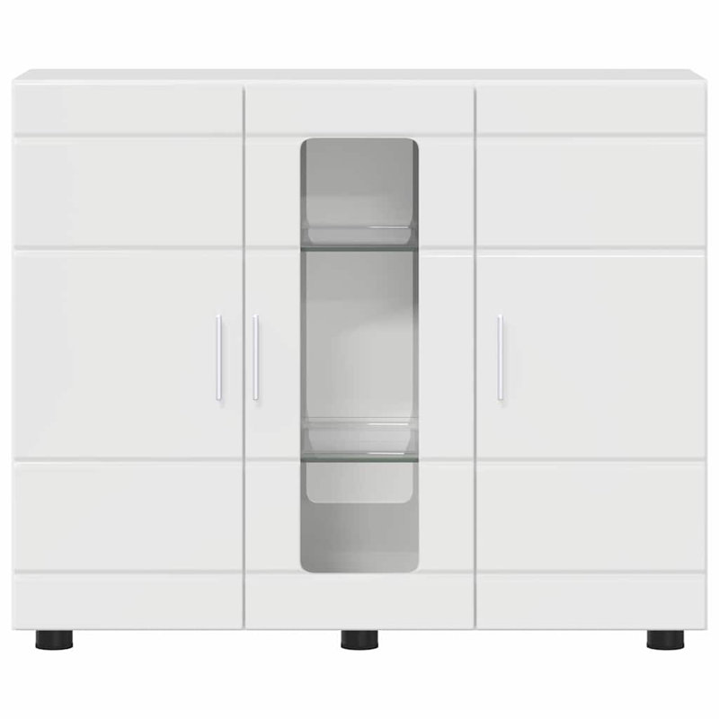 88.5cm Sideboard, Gloss White