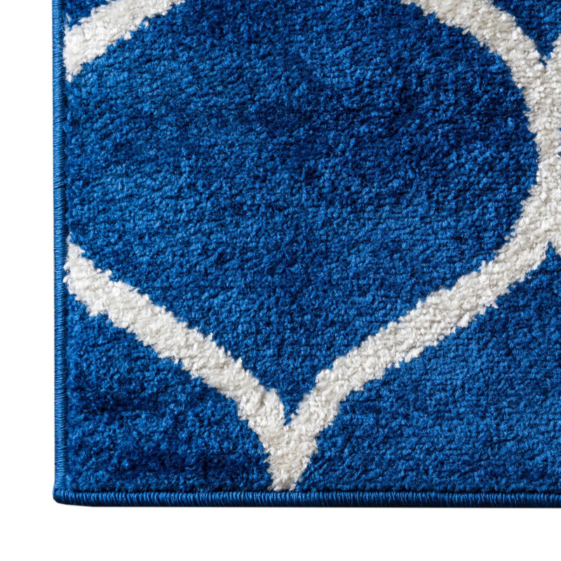 Llanet Geometric Indoor Rug, Square 3'1"