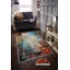 Tapis 100% polyester de qualité supérieure, imprimé en 3D, 4 po x 6 pi, hauteur de poils de 0,04 po | Antibactérien, points antidérapants en PVC, lavable à la machine | Idéal pour le salon, la chambre à coucher et la salle de jeux, design élégant et durable-1111111879