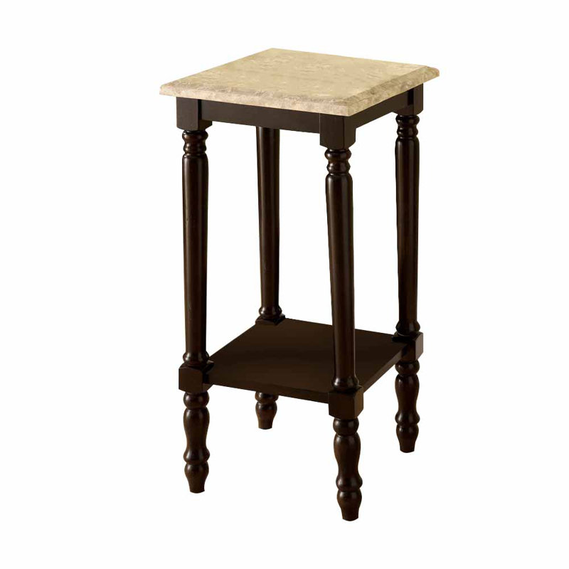 Biddlesden Marble Top End Table