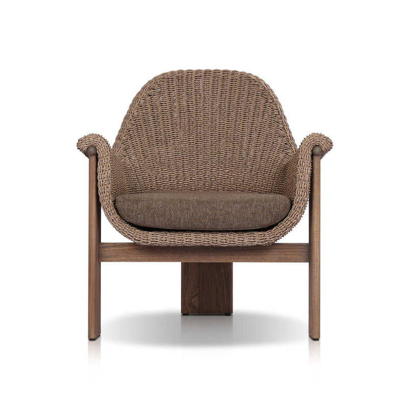 Santoro Outdoor Teak Armchair, Brown