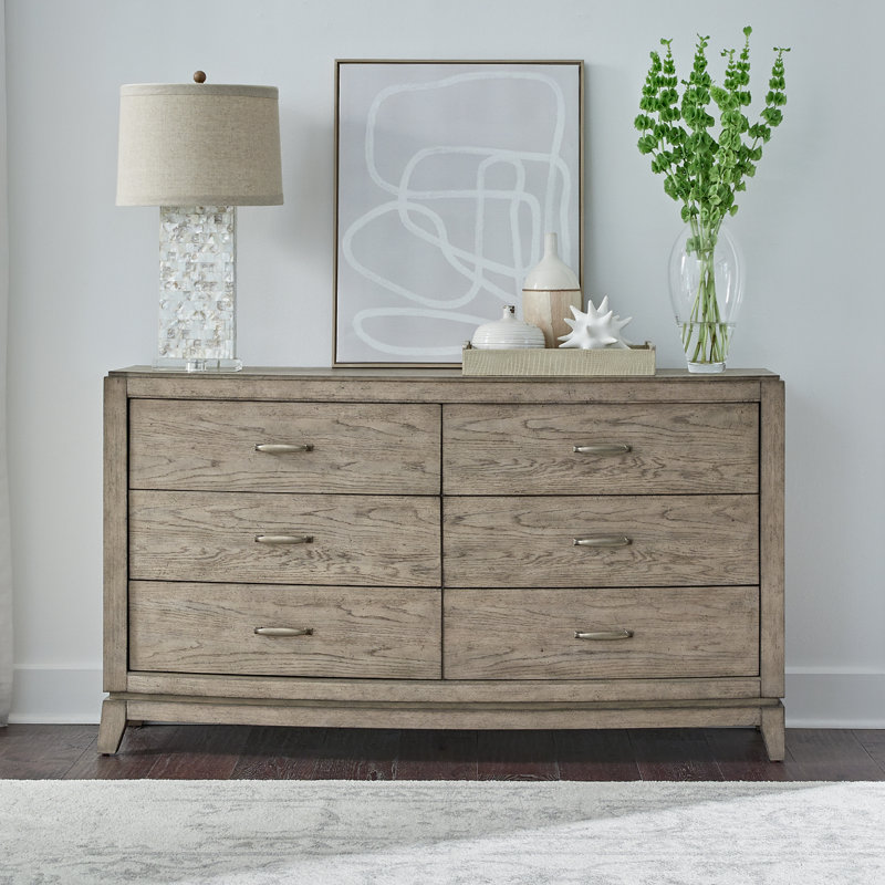 Commode 6 tiroirs Drelan