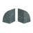 Aleemah Green Arc Bookends