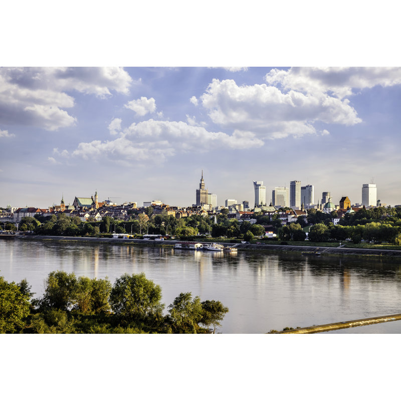 Maquel Warsaw Downtown by Filip Warulik - Wrapped Canvas Print, 30cm H x 46cm W x 3.8cm D