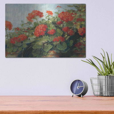 " Geranium Wave " by Carol Rowan