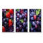 Ensemble de 4 décorations murales Vibrant Violet-1601139890-1601139902