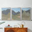 Saddle Mountain I - Toile tendue avec châssis sur mesure - 3 pièces-2041749393-2041749395