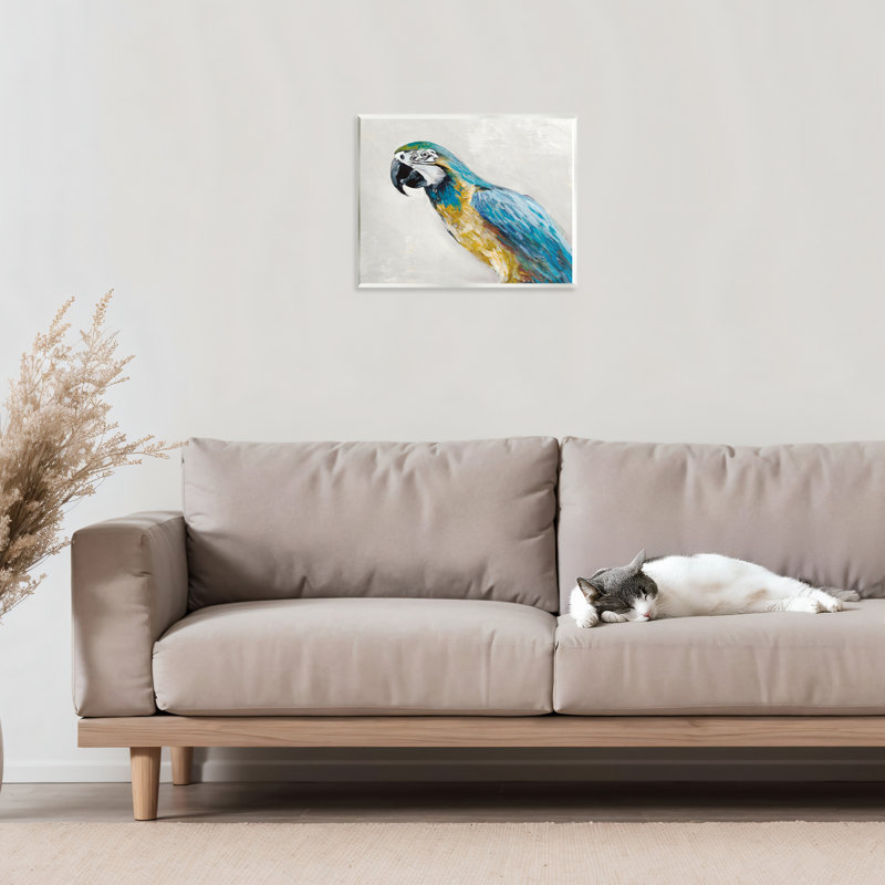 «Polly Parrot Portrait», plaque murale par Jacob Q