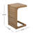 C-Shape End Table  For Patio