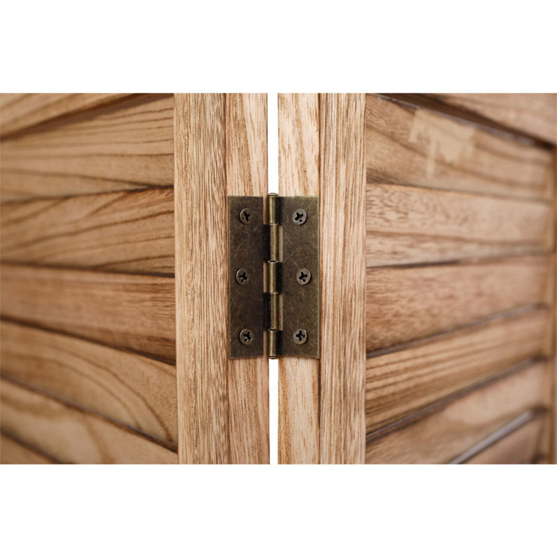 Cloison pliante 3 panneaux 47,5 "Epping, Naturel