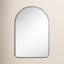 W H Recessed Framed Medicine Cabinet with Mirror and 2 Adjustable Shelves-946632411-946725280