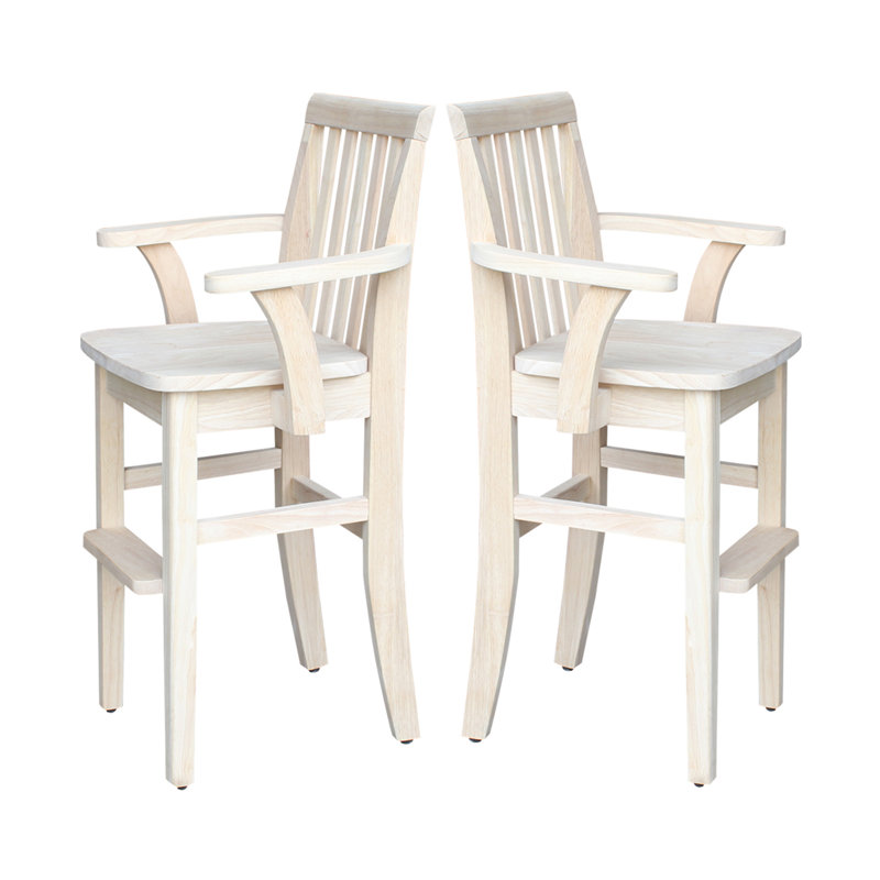 Dmitry Kids 22.13'' Wood Desk Or Activity Chair Chair and Ottoman
