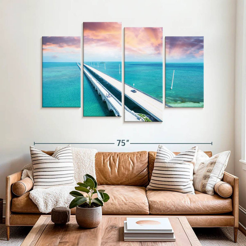 Lilie Scenic Seven Mile Bridge, Floride, H 42 po x l 68 po