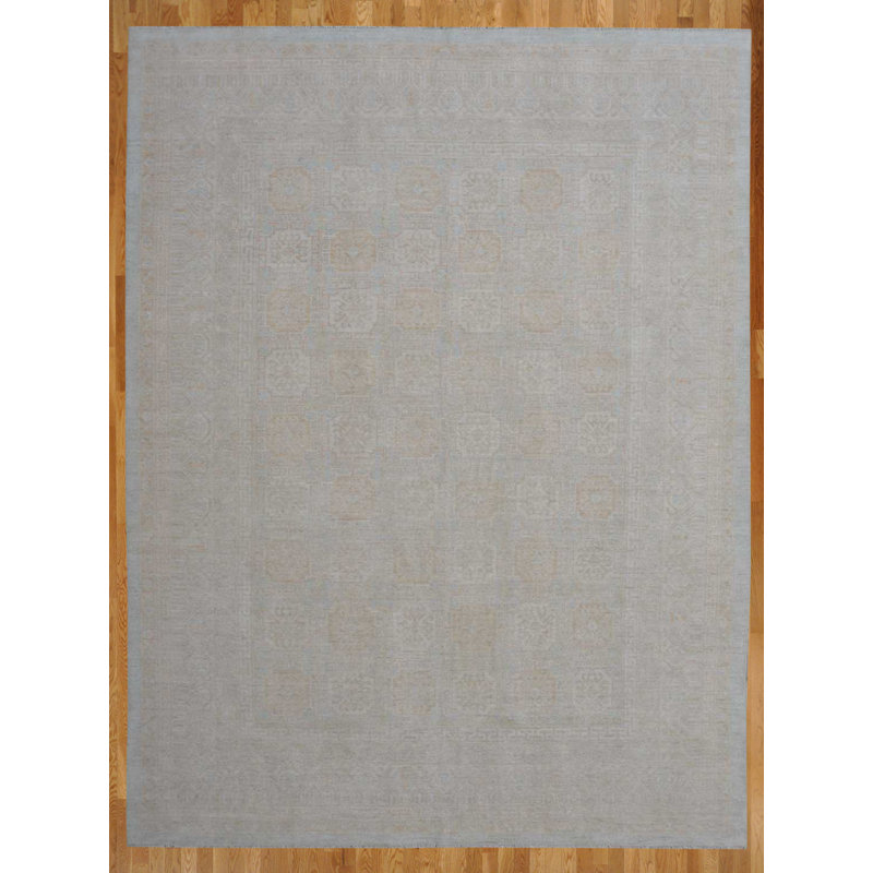 tapis Gris Noué à La Main