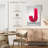 Keiri Glossy Letter J-108424172