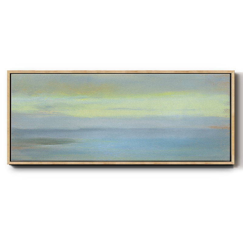 Marine Sunset - toile encadrée, Naturel, H 8 po x l 20 po x P 1,5 po