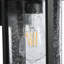 Lanterne murale d'extérieur noire moderne 11 "H