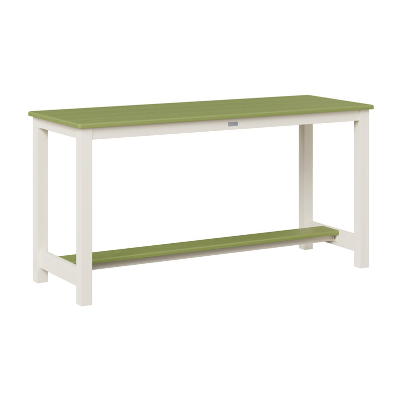 Table de salle à manger en aluminium Berlin Gardens, Vert kiwi