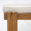 Chaise sans accoudoirs en bois d'acacia Cove