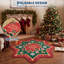 Round Geometric Washable Area Rug-1678291826