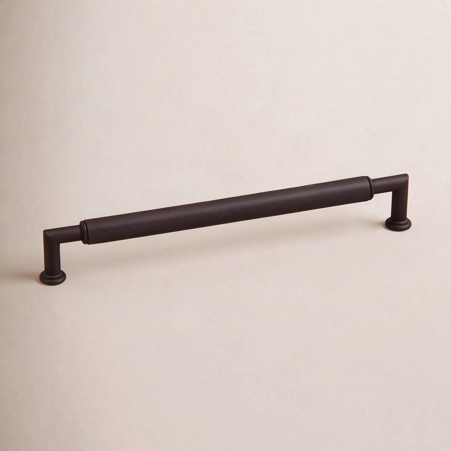 Cylinder 8" Bar Cabinet Pull, Oil Rubbed Bronze